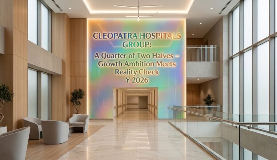 CLEOPATRA HOSPITALS GROUP : A Quarter of Two Halves – Growth Ambition Meets Reality Check