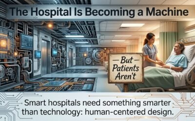 The Hospital Is Becoming a Machine — But Patients Aren’t   Smart hospitals need something smarter than technology: human-centered design.